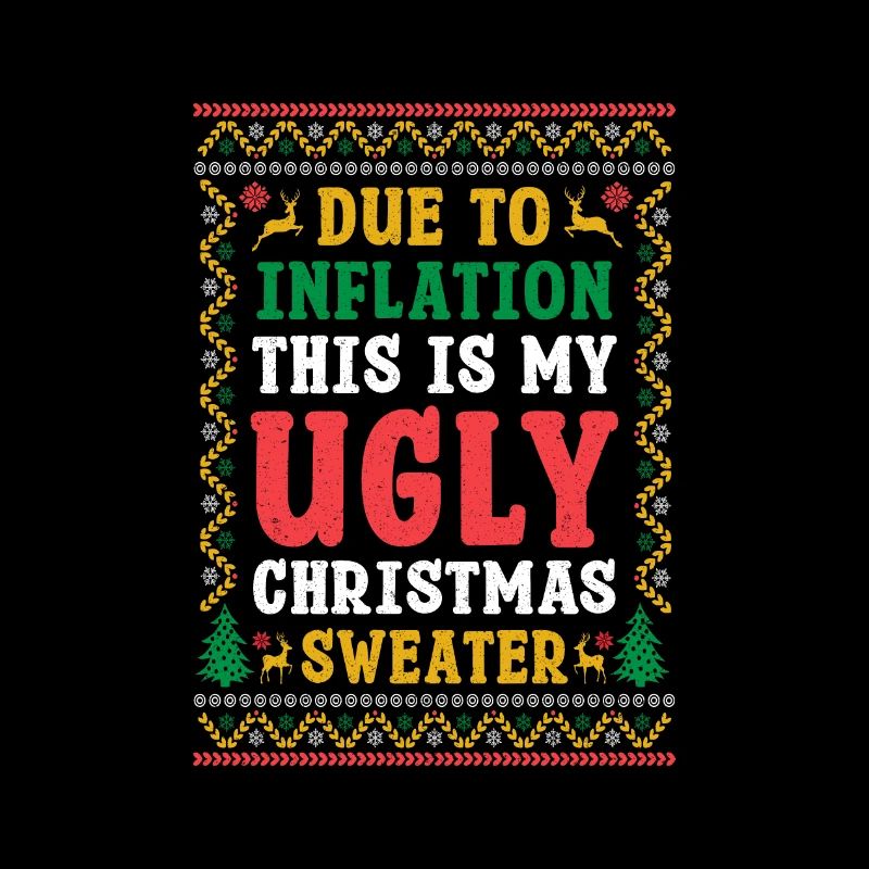 Pull de Noël moche - Gonflage