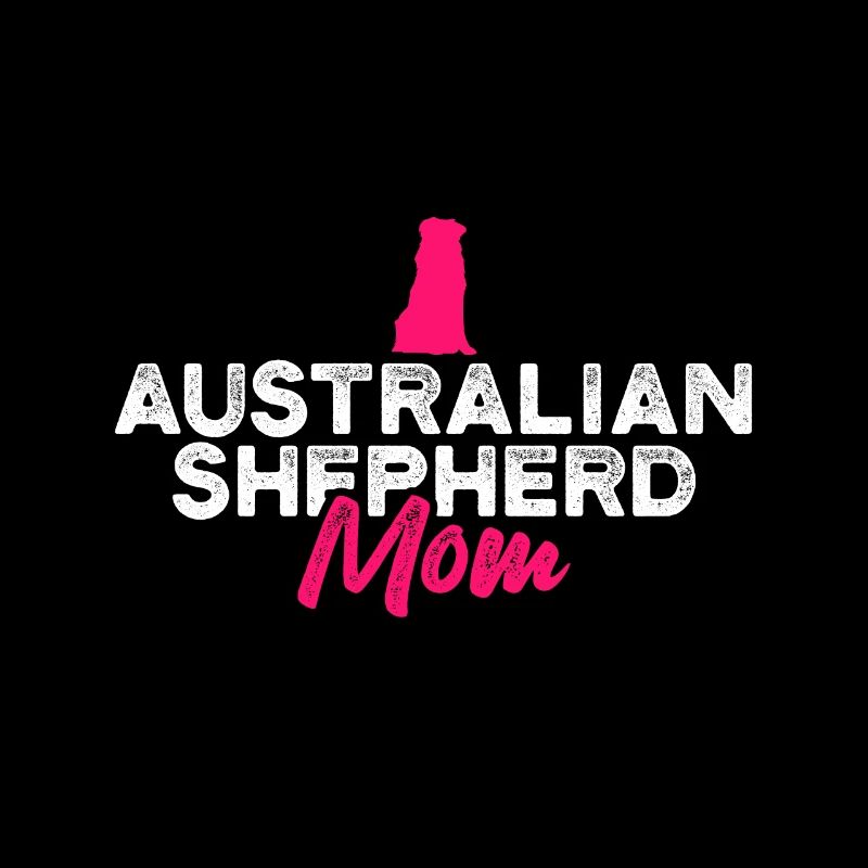 Australian Shepherd mom