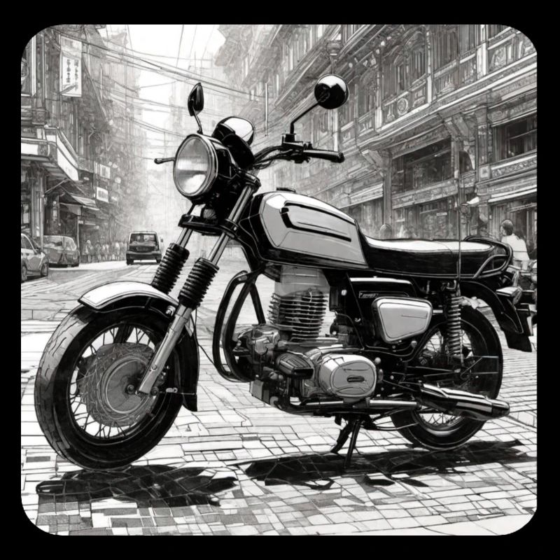 Cooles Moped
