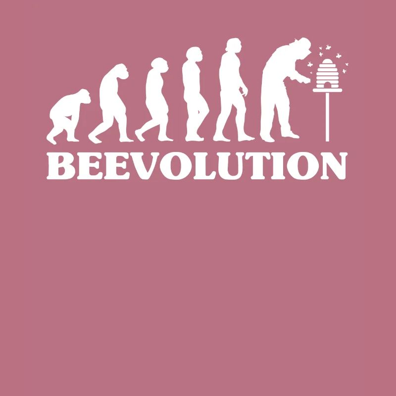 Beevolution Shirt Geschenk Imker Evolution