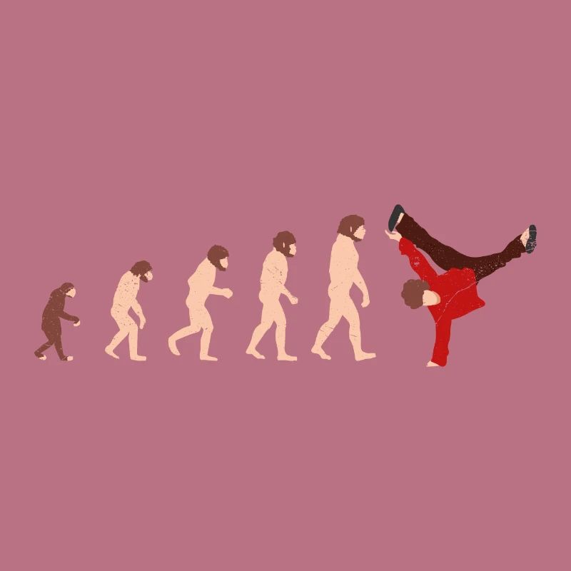 Evolution Breakdance Funny gift idea