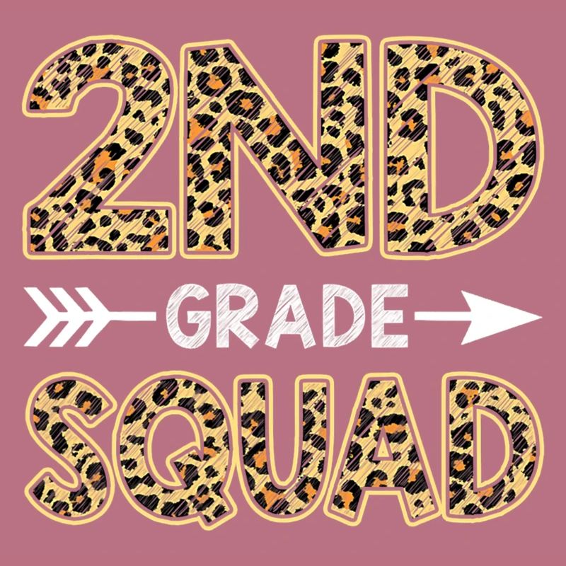 2Nd Grade Squad Leopard Second Grade Teacher Stud