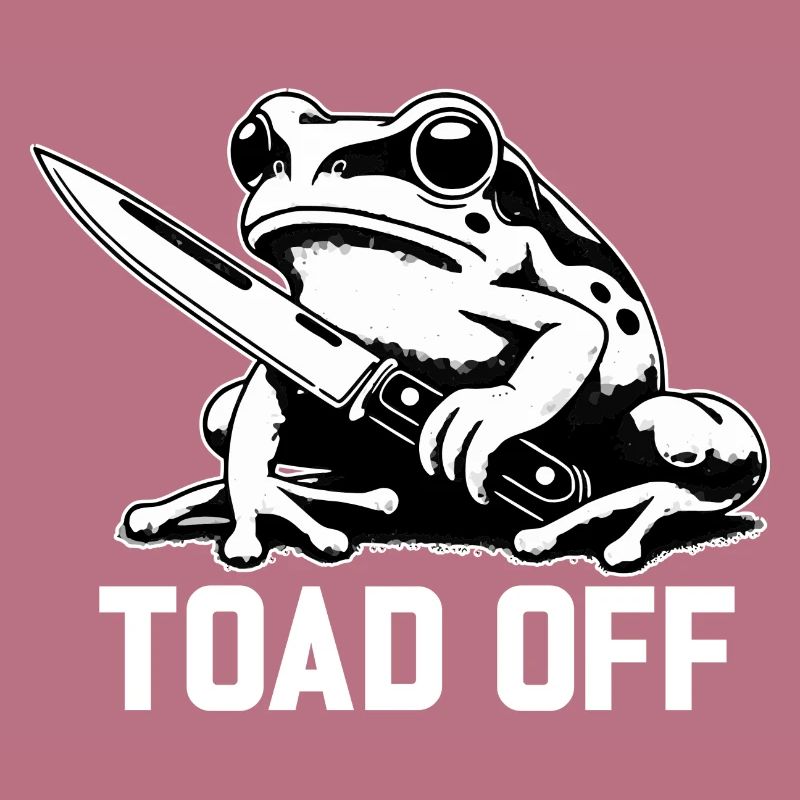 Vintage Frog Toad Meme Grumpy Frog Don't Toad Me