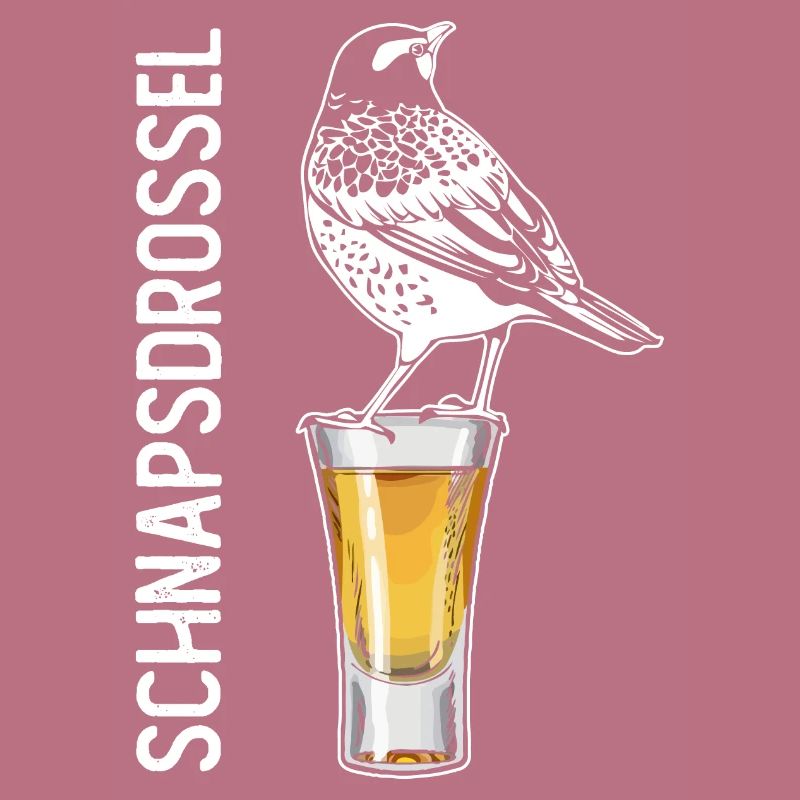 Schnapsdrossel Schnapstrinker Alkohol Schnaps
