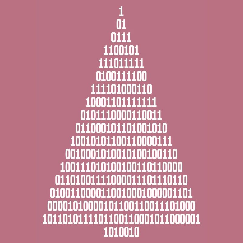 Christmas Christmas Tree Binary Code Computer Scientist