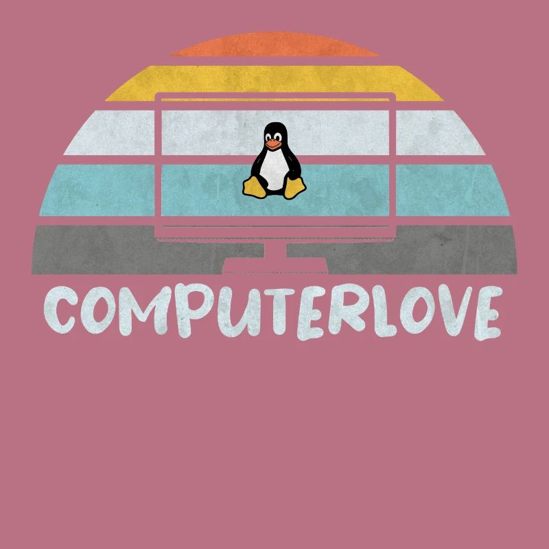 PROGRAMMATEUR LINUX PENGUIN TUX PC COMPUTERLOVE