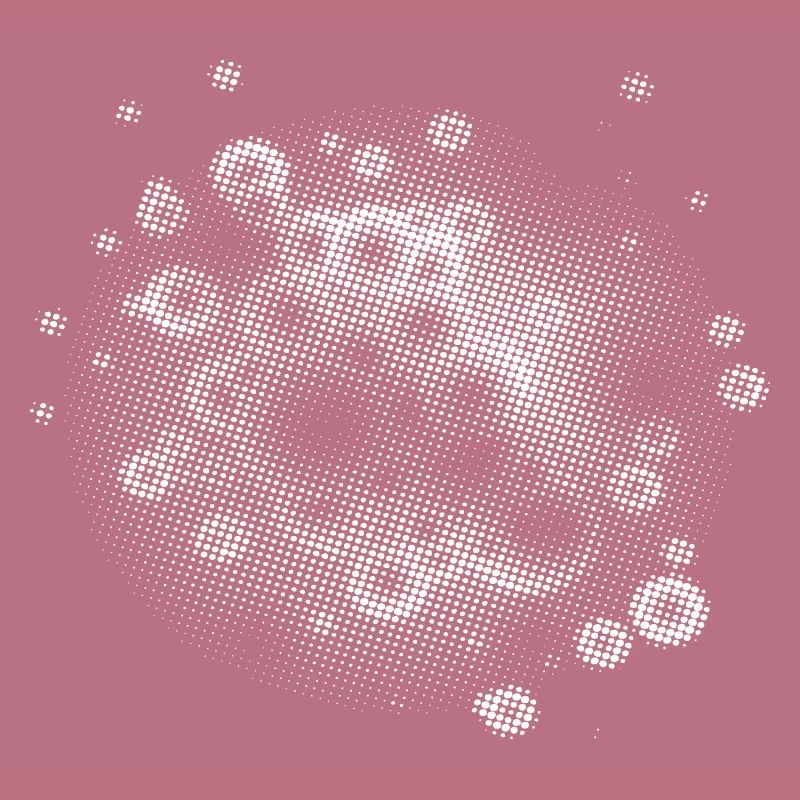 Pixel Cloud White | flash | rasterize | trendy