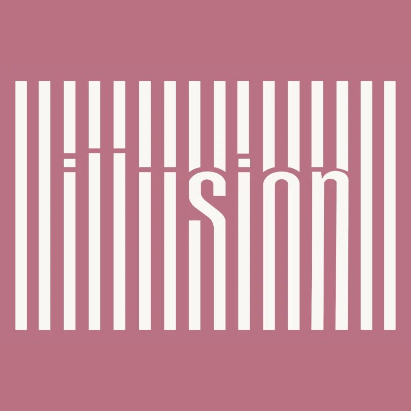 Illusion du code-barres