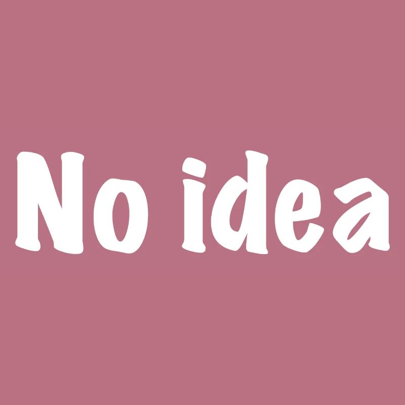 No idea, no idea, no plan, what do I know...