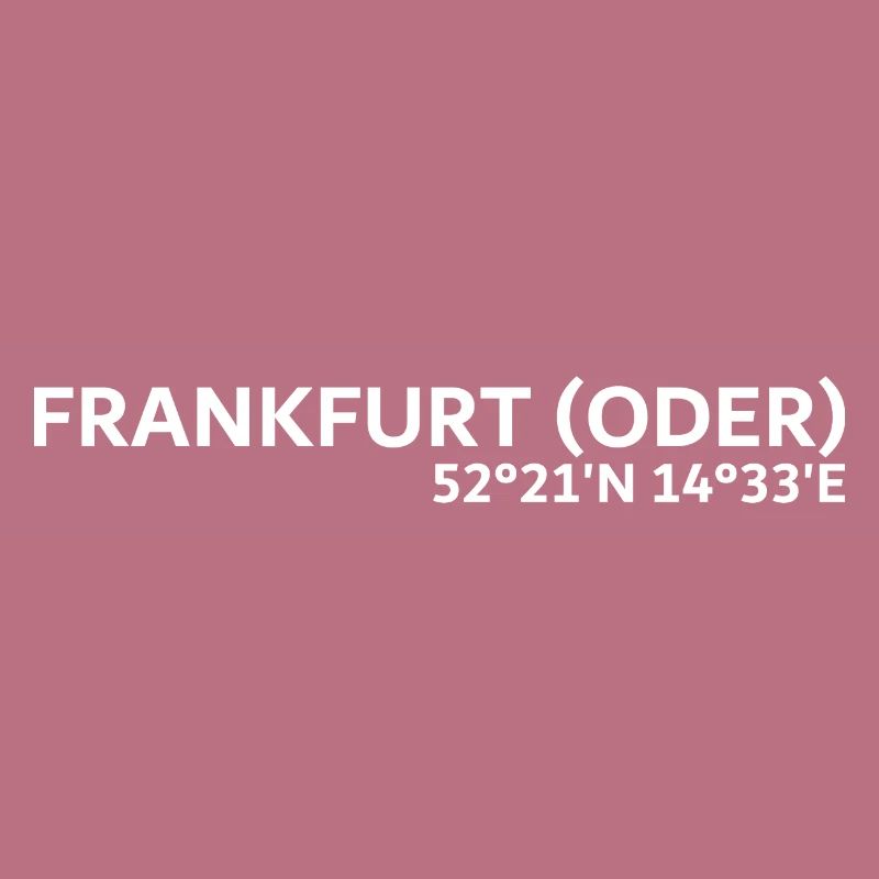 Coordonnées de Francfort (Oder)