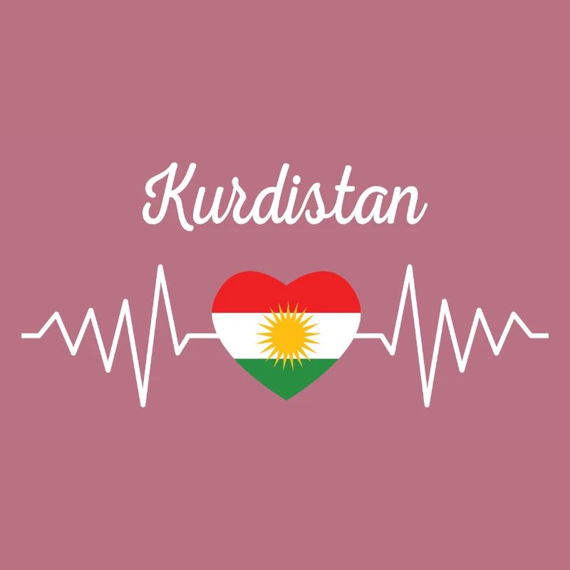 Kurdistan Flagge Bakur Bashur Rojava Rojhlt Newroz