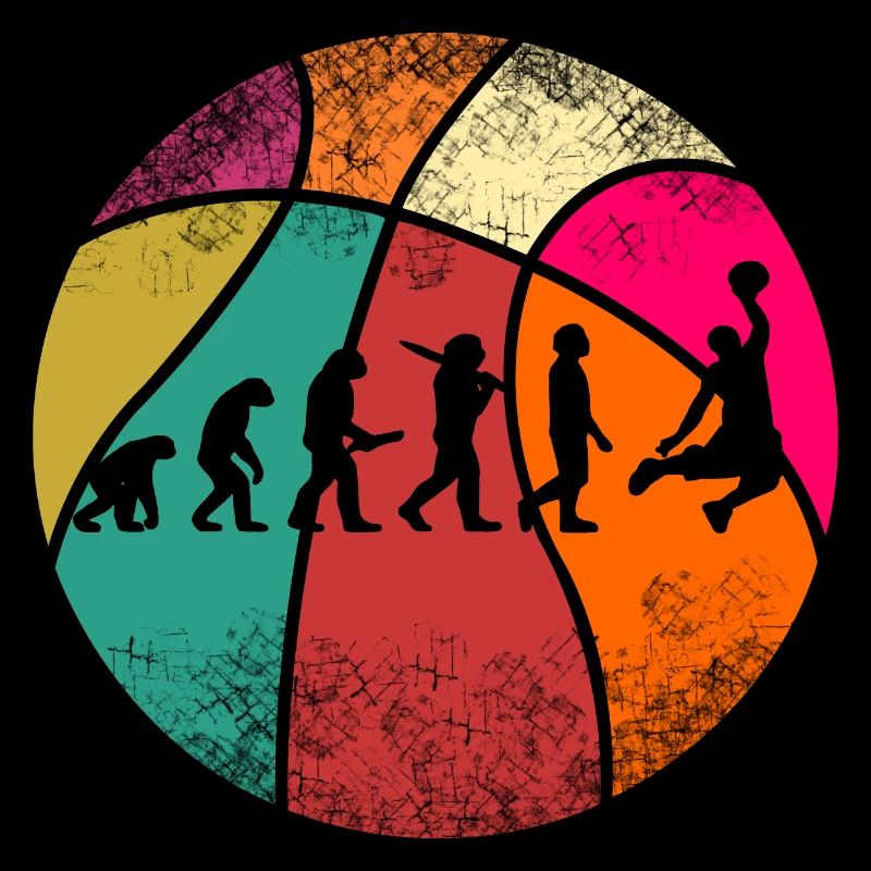 Basketball Evolution dunking