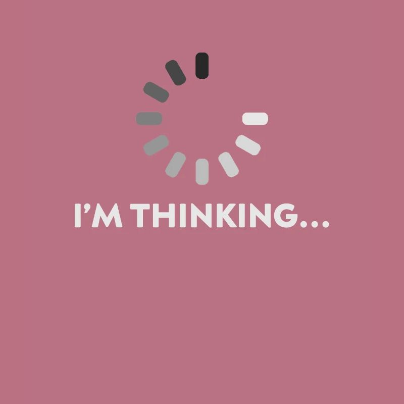 Ich denke Programmierer Coder Entwickler PC Geschenk