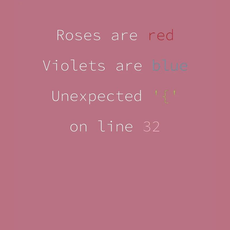 Funny Fehlercode Software Entwickler