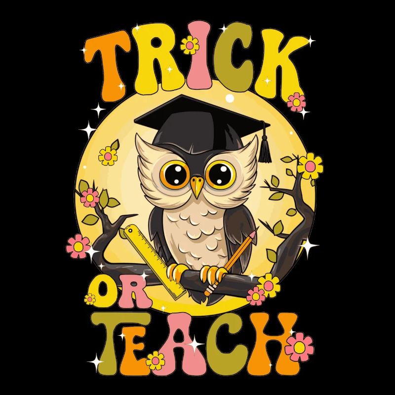 Owl célèbre Halloween avec les enseignants et les élèves