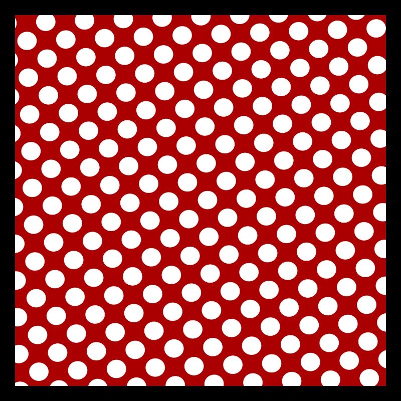 Polka dot red white background dot pattern