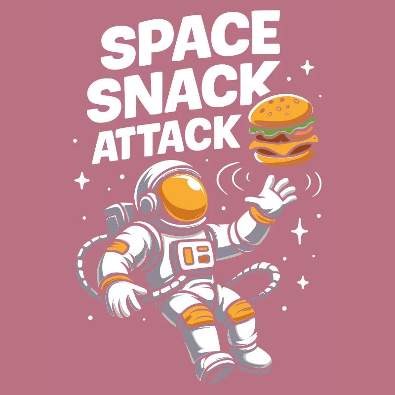 Conception spatiale du hamburger d'astronaute