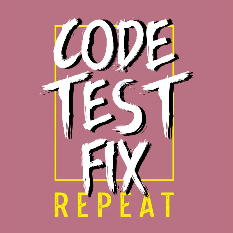 Code-Test-Fix. Computertechniker Gift