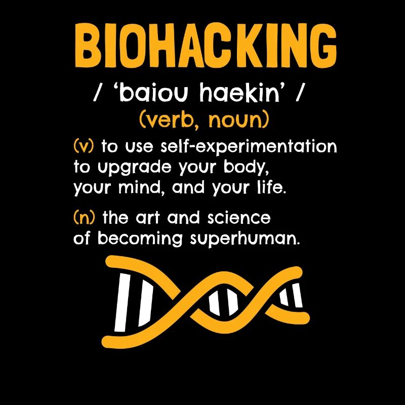 Biohacking Definition verb Dictionary Biohacking