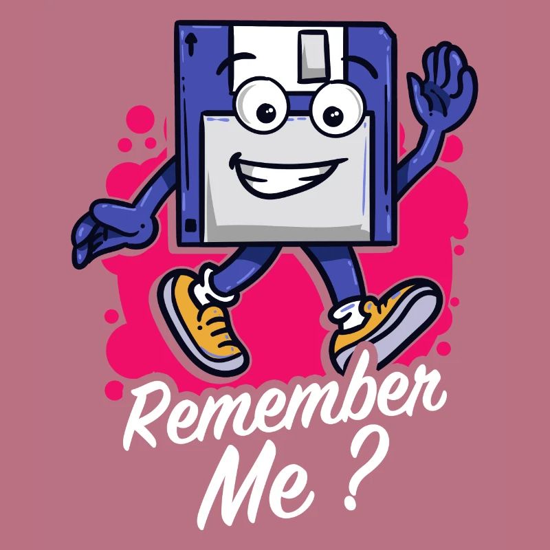 Programmeur Retro-diskette Disquette