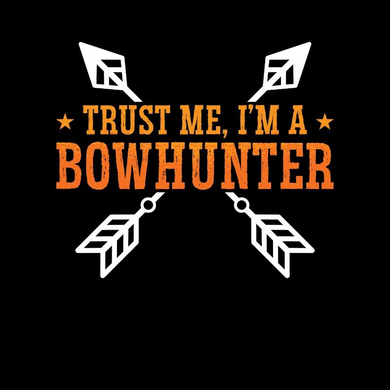 Bowhunting Fidati di me, sono un cacciatore con l'arco che spara con l'arco lungo