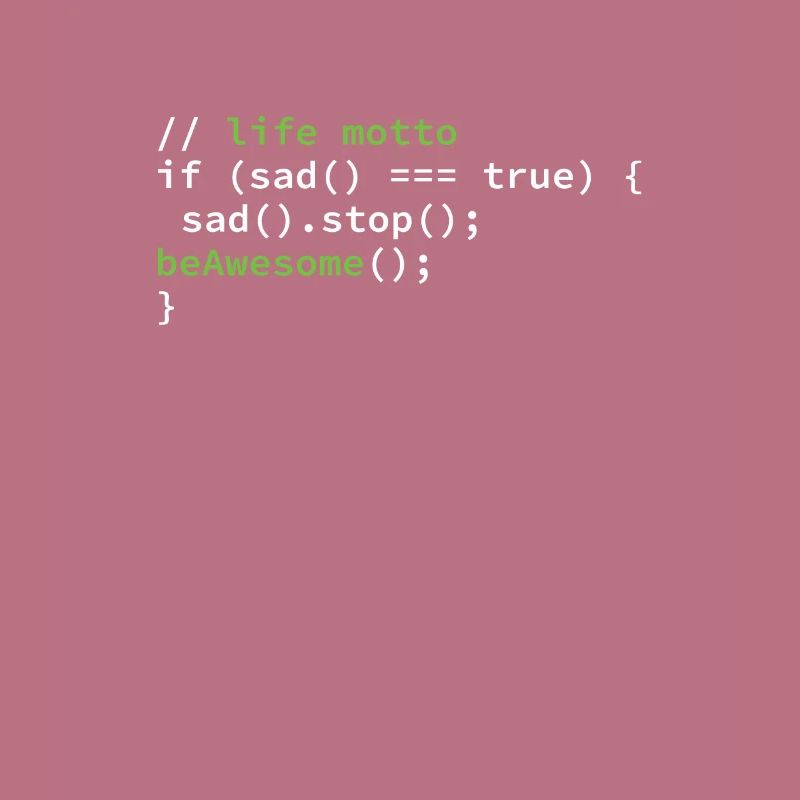 Coder Coding Lebensmotto Programmierer