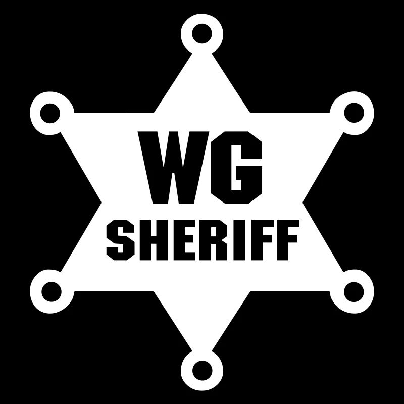 Colocation sheriff ! ! Super devise ! Idée de cadeau" »