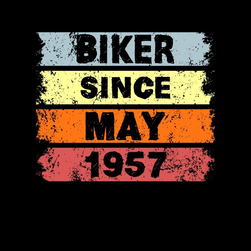 Biker since May 1957 - Geburtstag