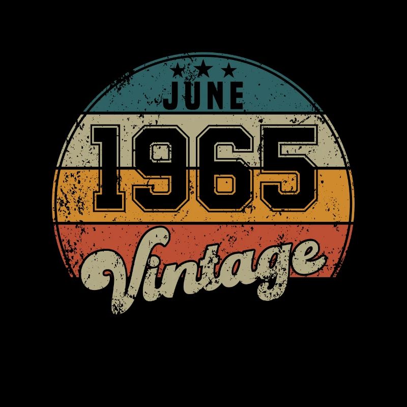 Vintage Geburtstag - Juni 1965 - Geschenkidee