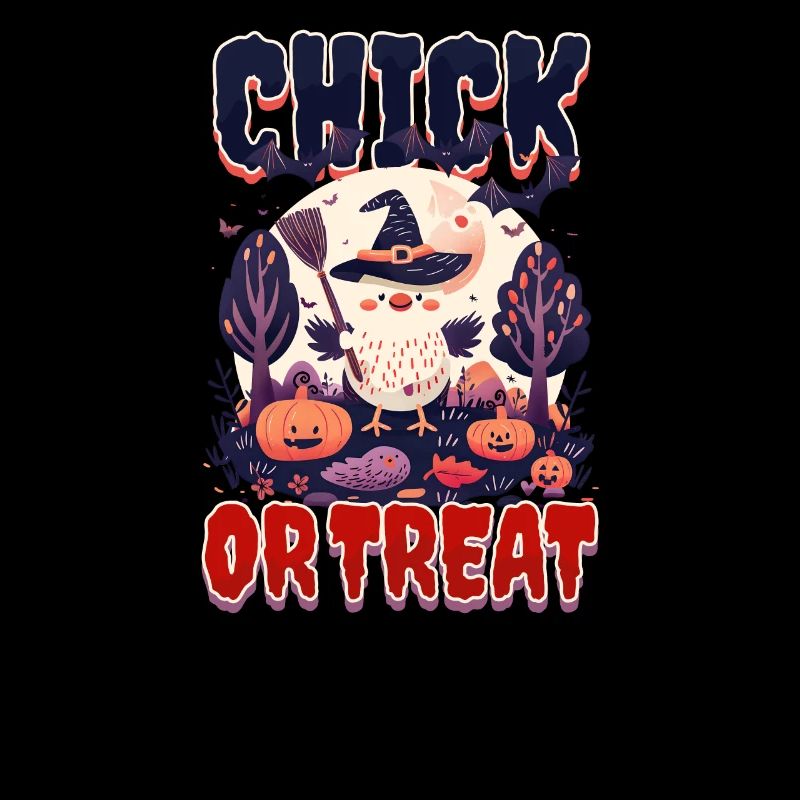 Halloween Huhn Küken oder Leckerli