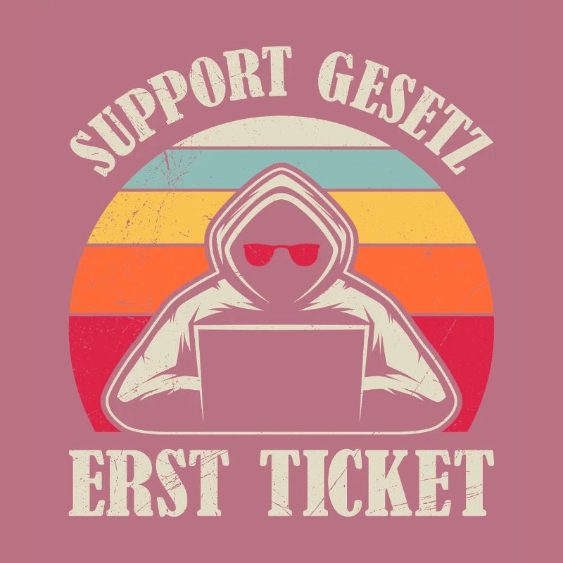 Computer Science Coder SUPPORT GESETZ ERST TICKET