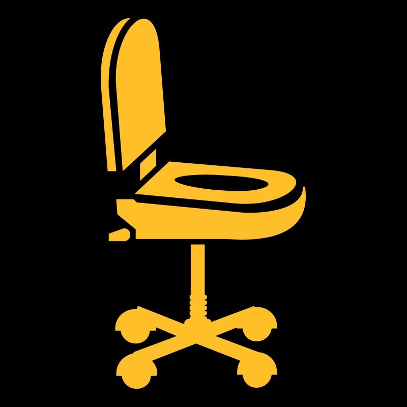 Nerd chaise de bureau de commodité / convinience