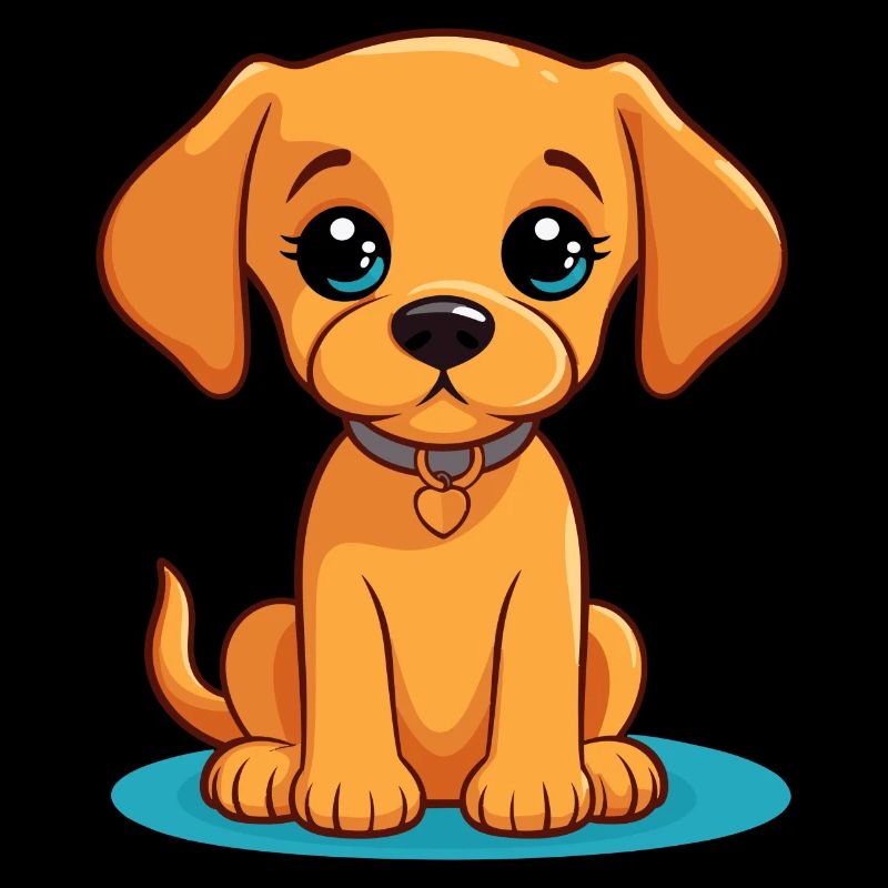 Conception de chien mignon pour les propriétaires de chiens