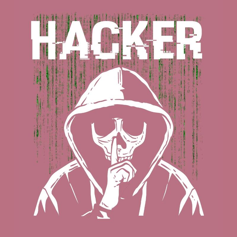 Hacker Skull Hacking Programming Dark Net