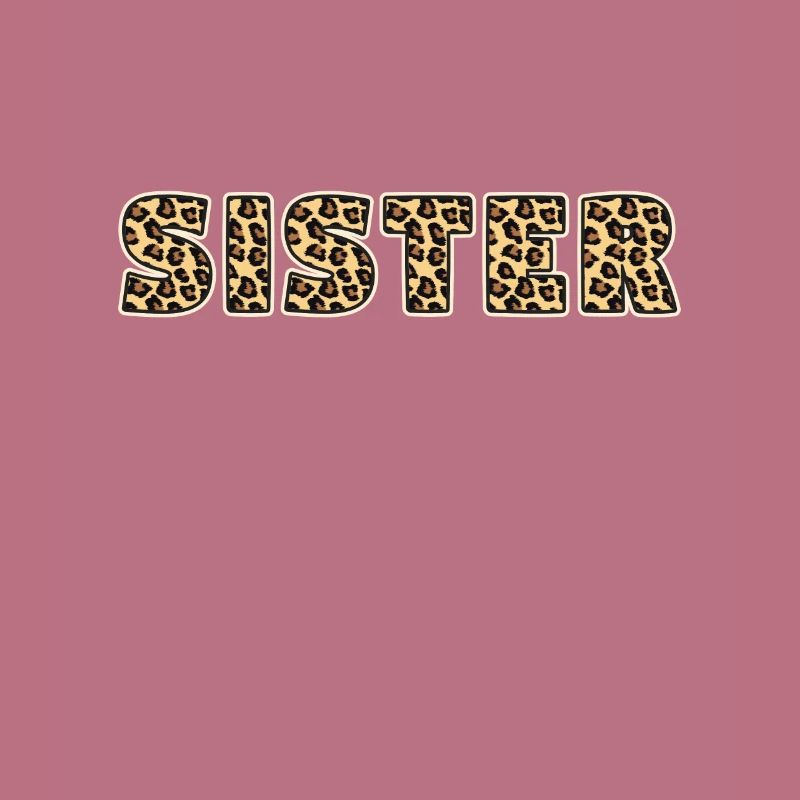 Sister Leopard Pattern Gift