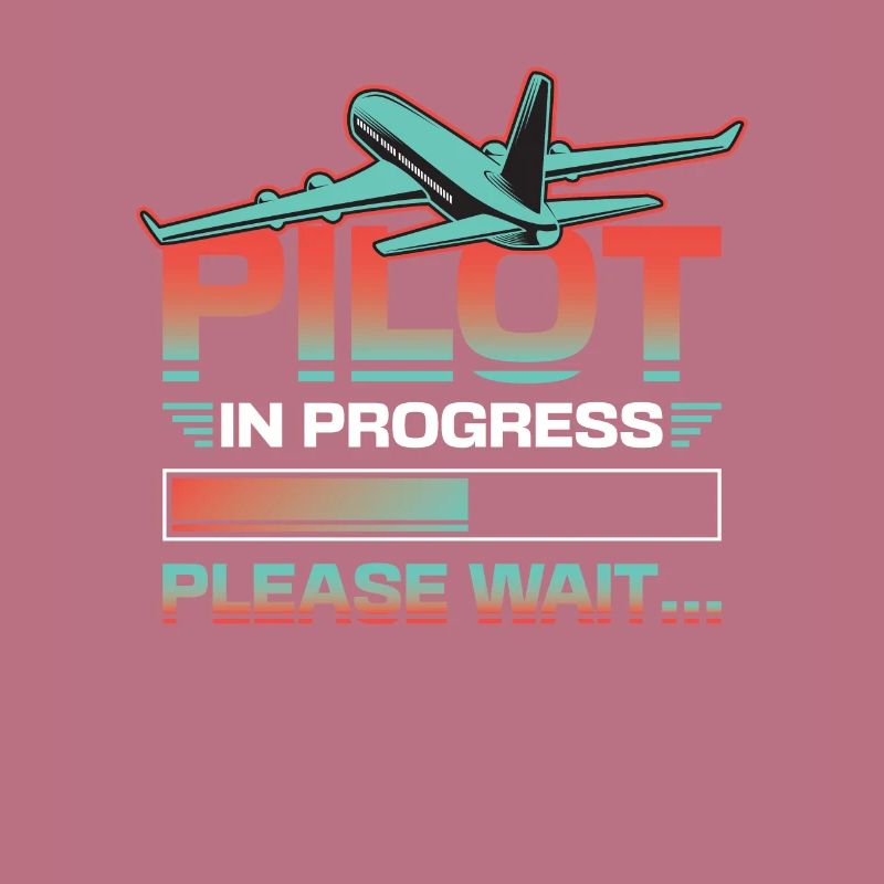 Pilot in progress, please wait, aircraft training