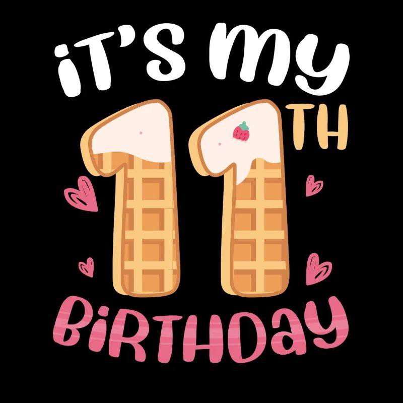 Waffle per l'11° compleanno