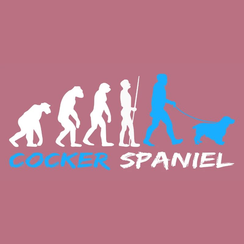 Englischer Cocker Spaniel Hundebesitzer Evolution