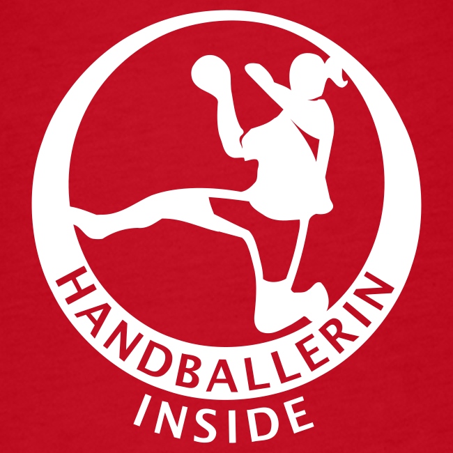 Handballerin inside