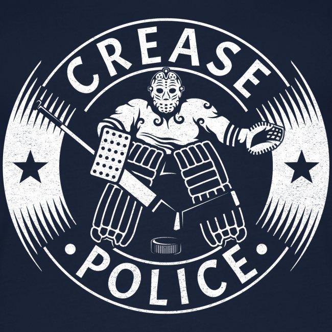 Crease Police Hockey Goalie