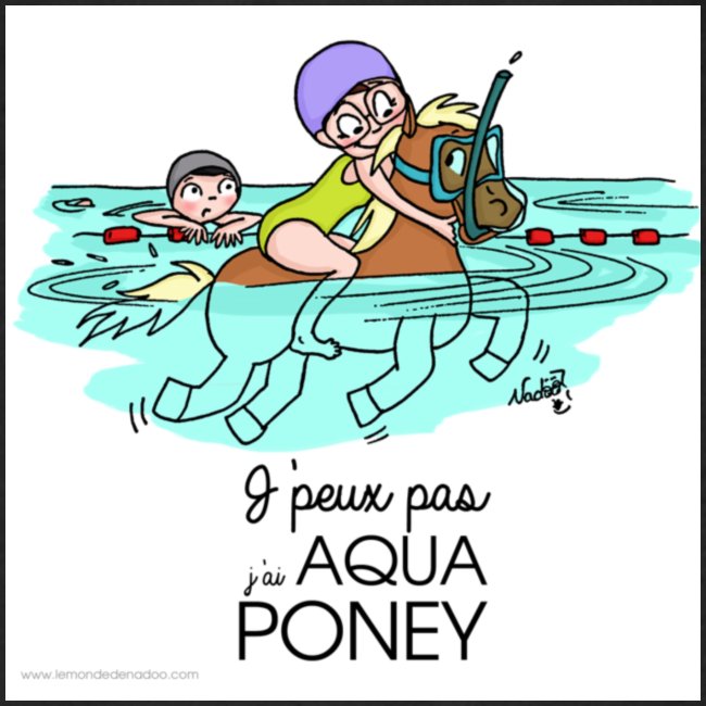 monde de nadoo aqua poney