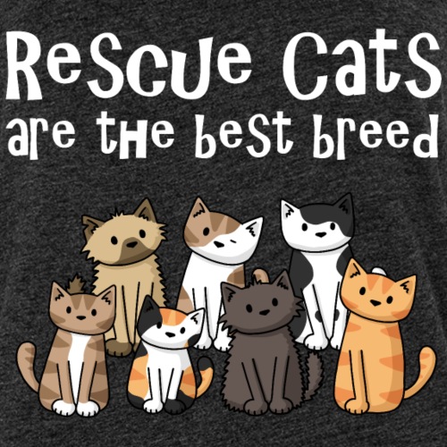 Rescue Cats Are The Best - Women's Premium Tank Top