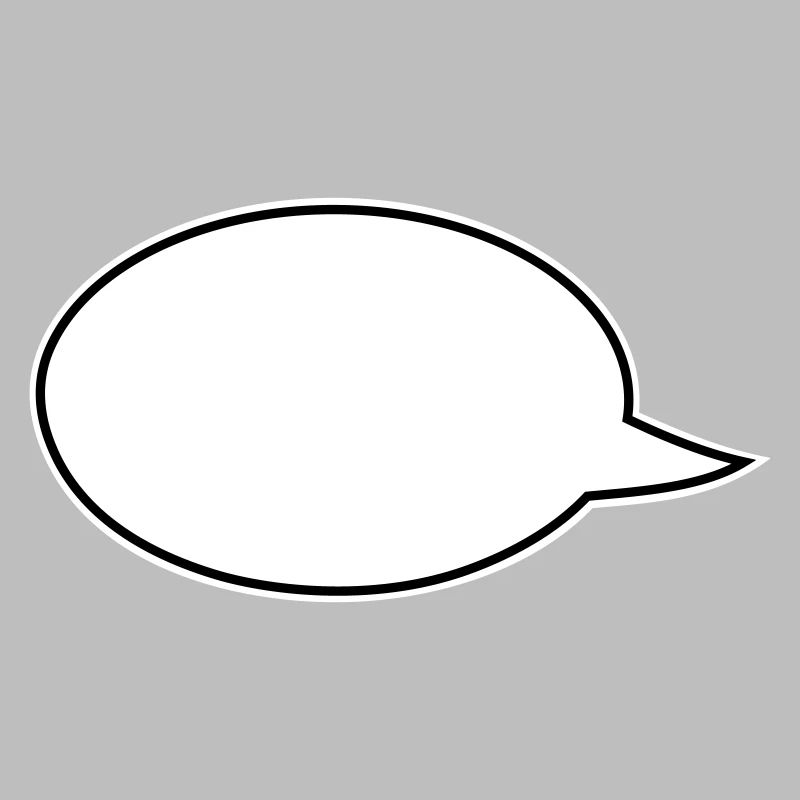 Sprechblasen Comic links