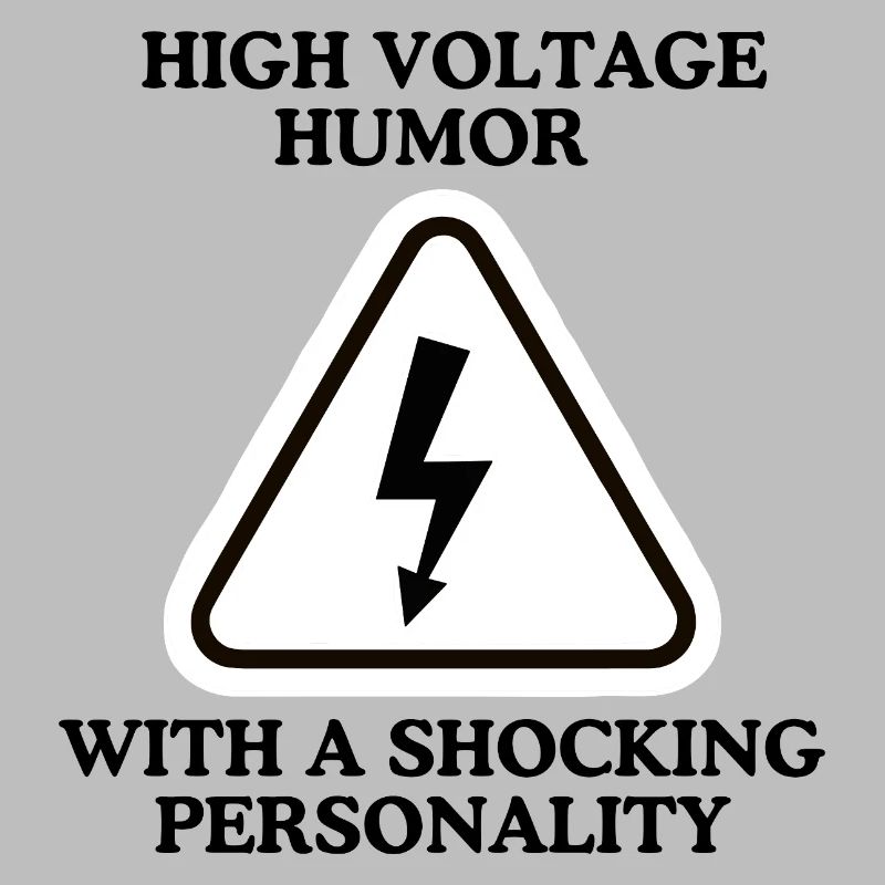 Lightning Warning Triangular Sign