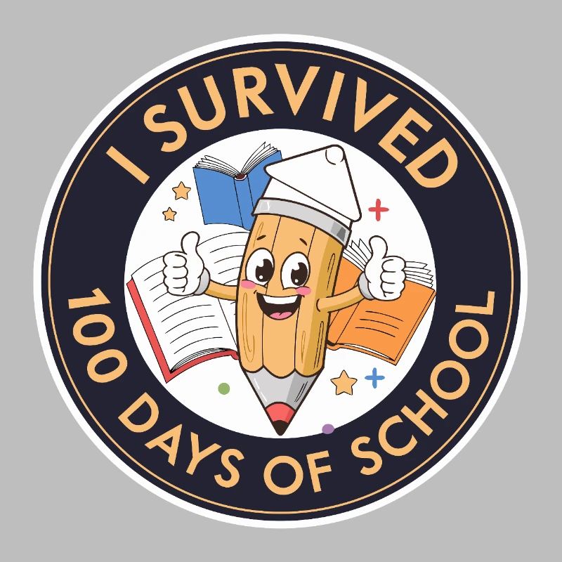Überlebte 100 Tage Schule