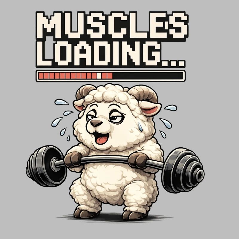 Muscle-loading lamb during strength training