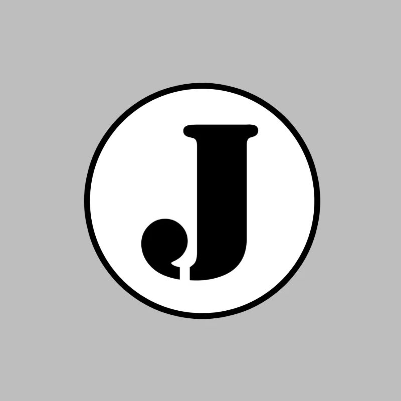 J letter alphabet last name first name gift
