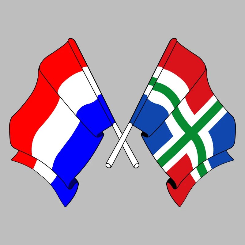 Drapeau Pays-Bas, Groningue