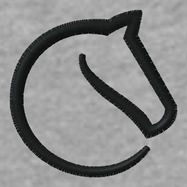 black lichess logo