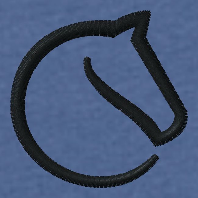 black lichess logo
